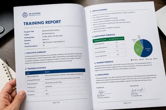Training Report PDF